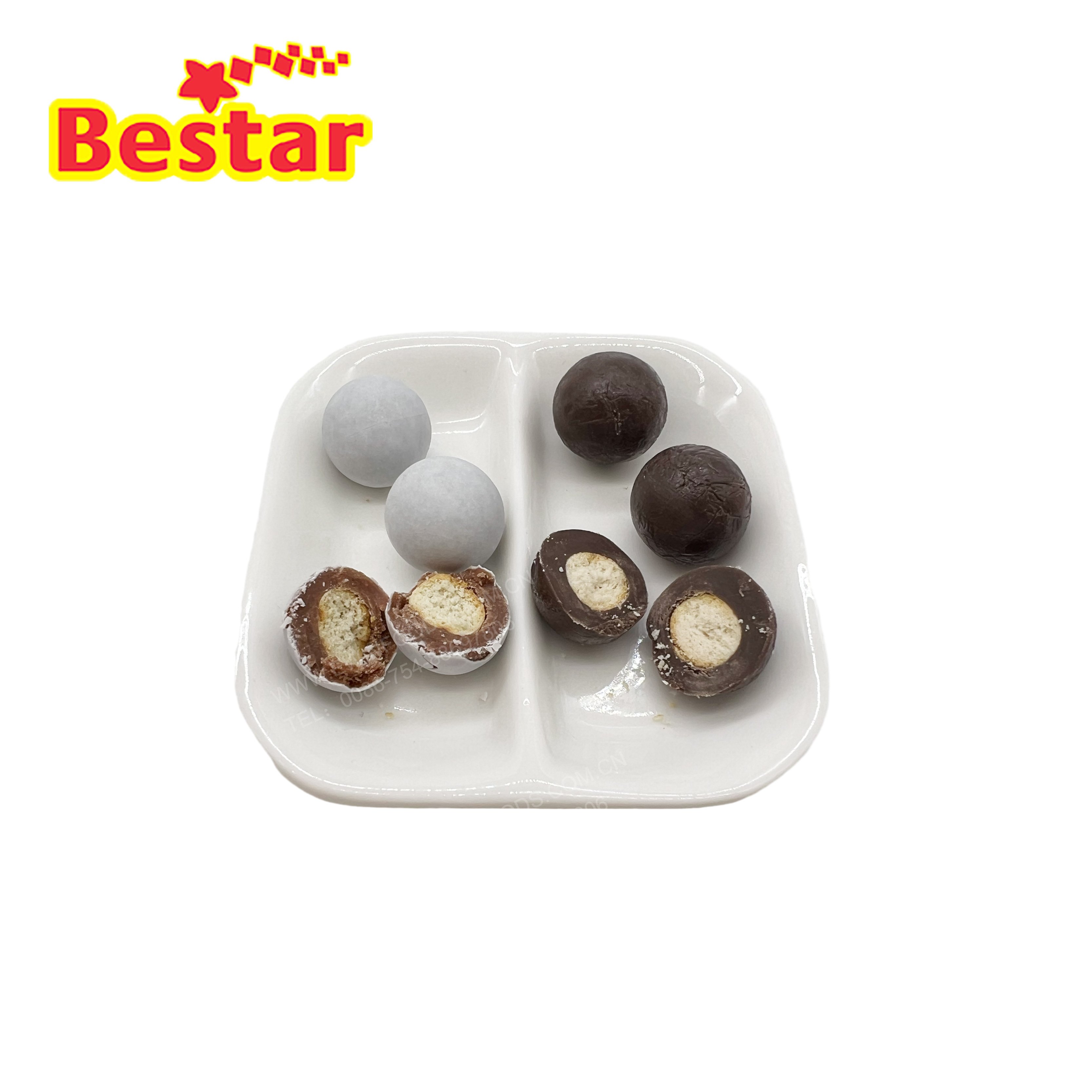 OEM Chocolete manufacturers Preferential wholesale Assorted flavor Chocolate ball Filled chocolates candy