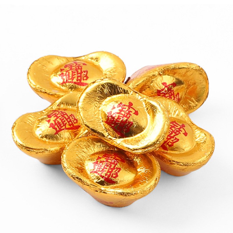 wholesale of shaped chocolate and candy coin chocolate qian candy