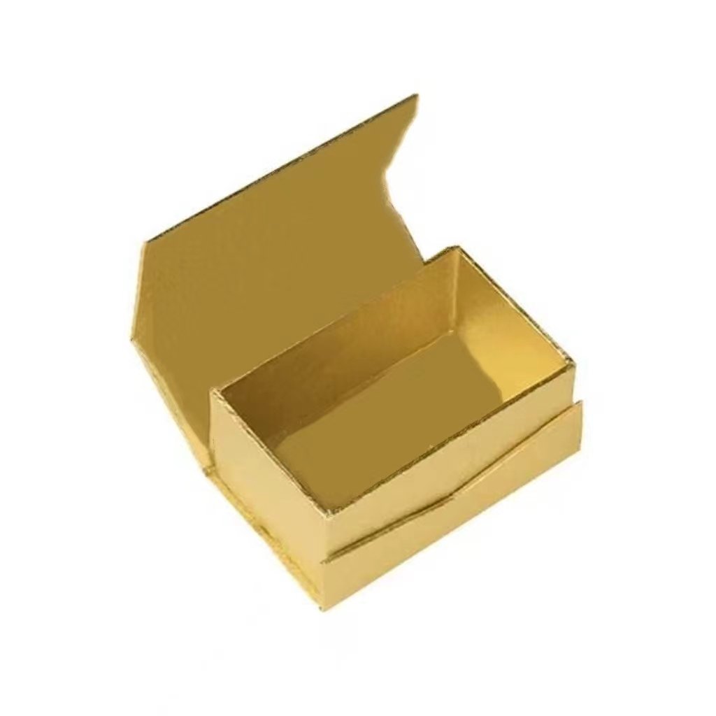 Luxury Wedding Mithai Ribbon Tray Golden Paper Magnet Masure Magnetic Boxes Chocolates bon packages With Insert Grid Dividers