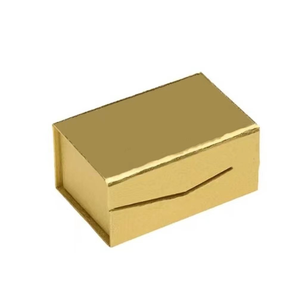 Luxury Wedding Mithai Ribbon Tray Golden Paper Magnet Masure Magnetic Boxes Chocolates bon packages With Insert Grid Dividers