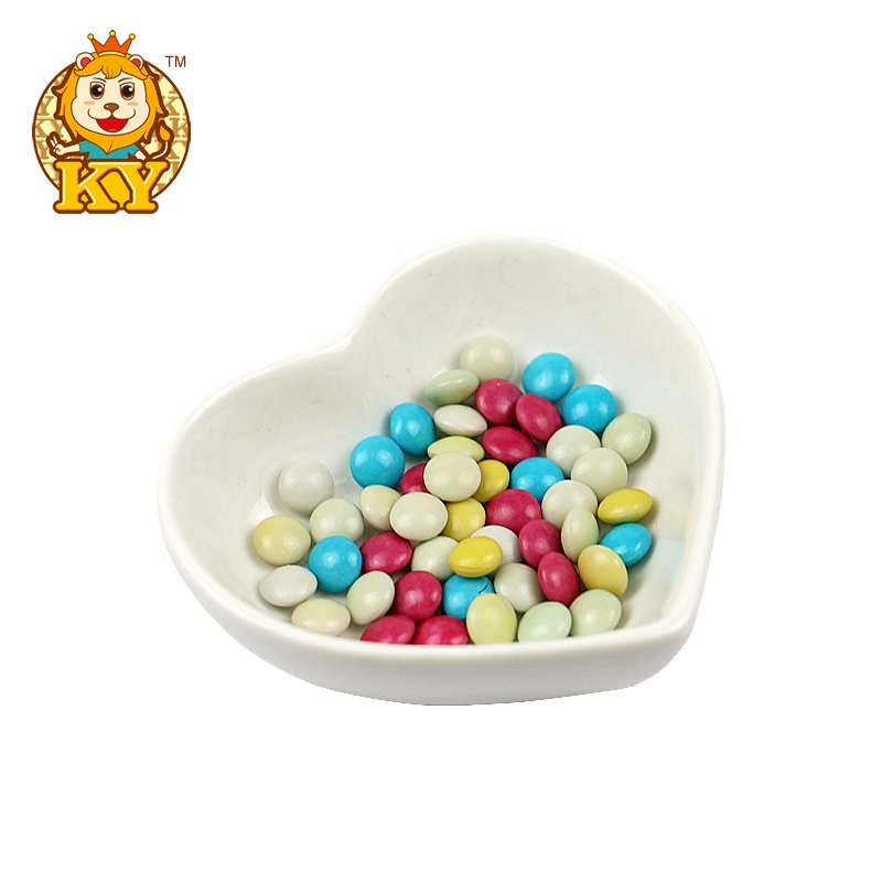 Wholesale sweet mini Mix Color Crisp Chocolate Bean with biscuit stick