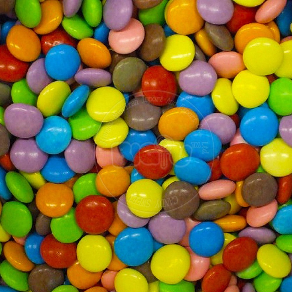 OEM Wholesale Custom private label bulk Colorful mini milk chocolate beans