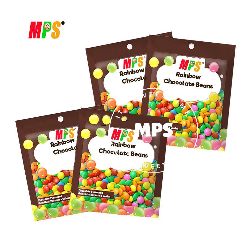 Choco Factory Wholesale Hot Selling Bulk Mixed Color Mini Milk Chocolate Beans