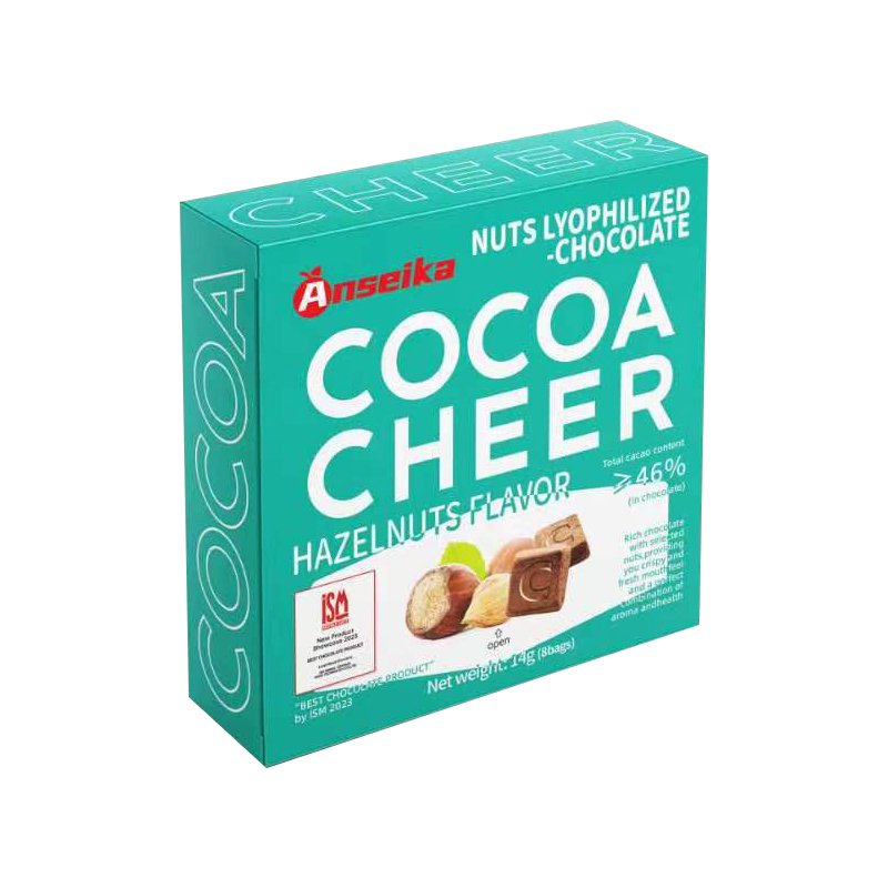 Lower Sugar Content Lyophilized Chocolate Bulk Chocolate Snack Asian Food Chocolate