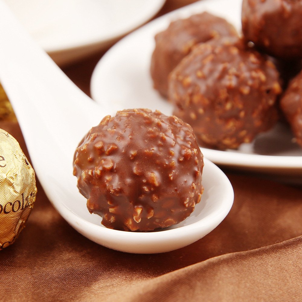 bulk Individually loose gold packaging with nut filling chocolates manufactures sweets chocolate candy chocolates wholesale