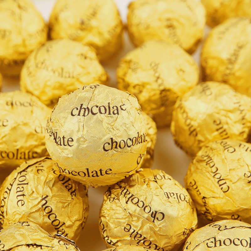 bulk Individually loose gold packaging with nut filling chocolates manufactures sweets chocolate candy chocolates wholesale