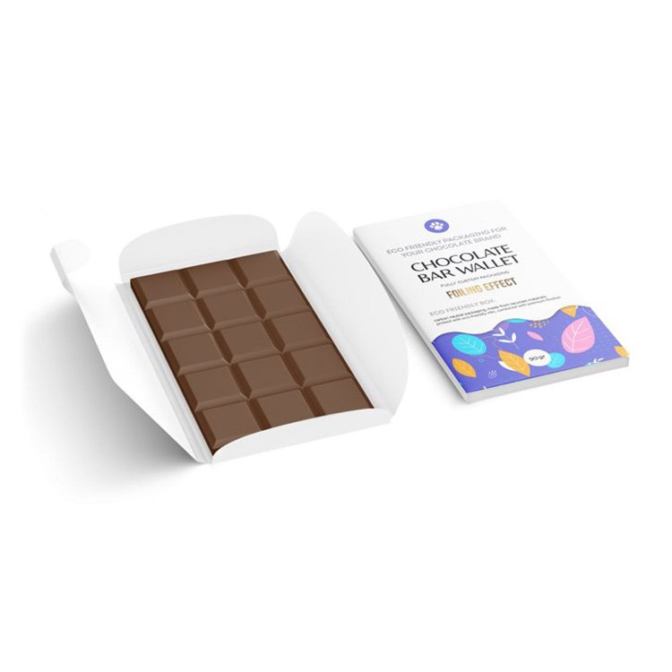 Eco Friendly Paper Box Packaging Chocolate Bar Box Packaging Paper Display Box For Chocolate