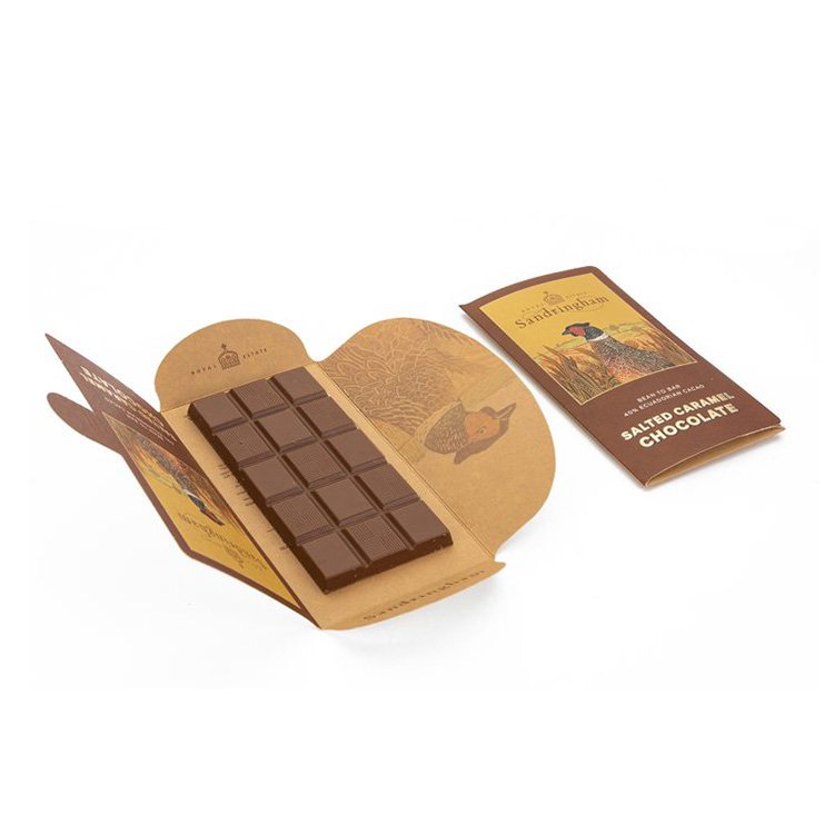 Eco Friendly Paper Box Packaging Chocolate Bar Box Packaging Paper Display Box For Chocolate