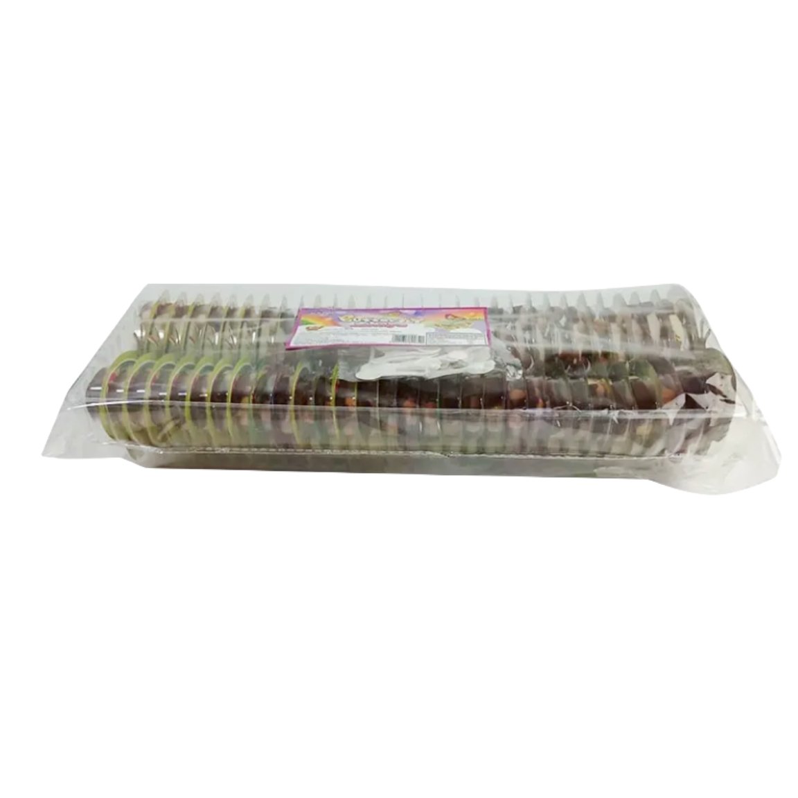 Quality Confectionery candy Butterfly chocolate jam coated biscuit in bag packing candy