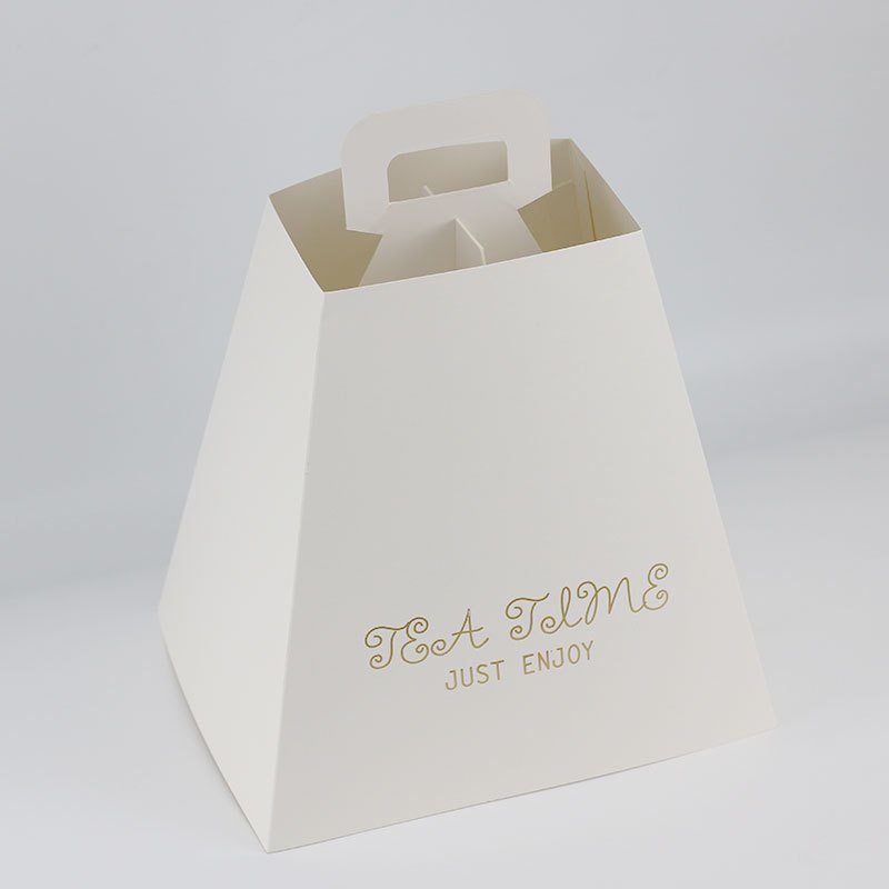 Hot Sale Multi-layer Disposable Cake Pop Stand for Chocolate Cake Torta Cake Packaging Dessert White Cupcake Box