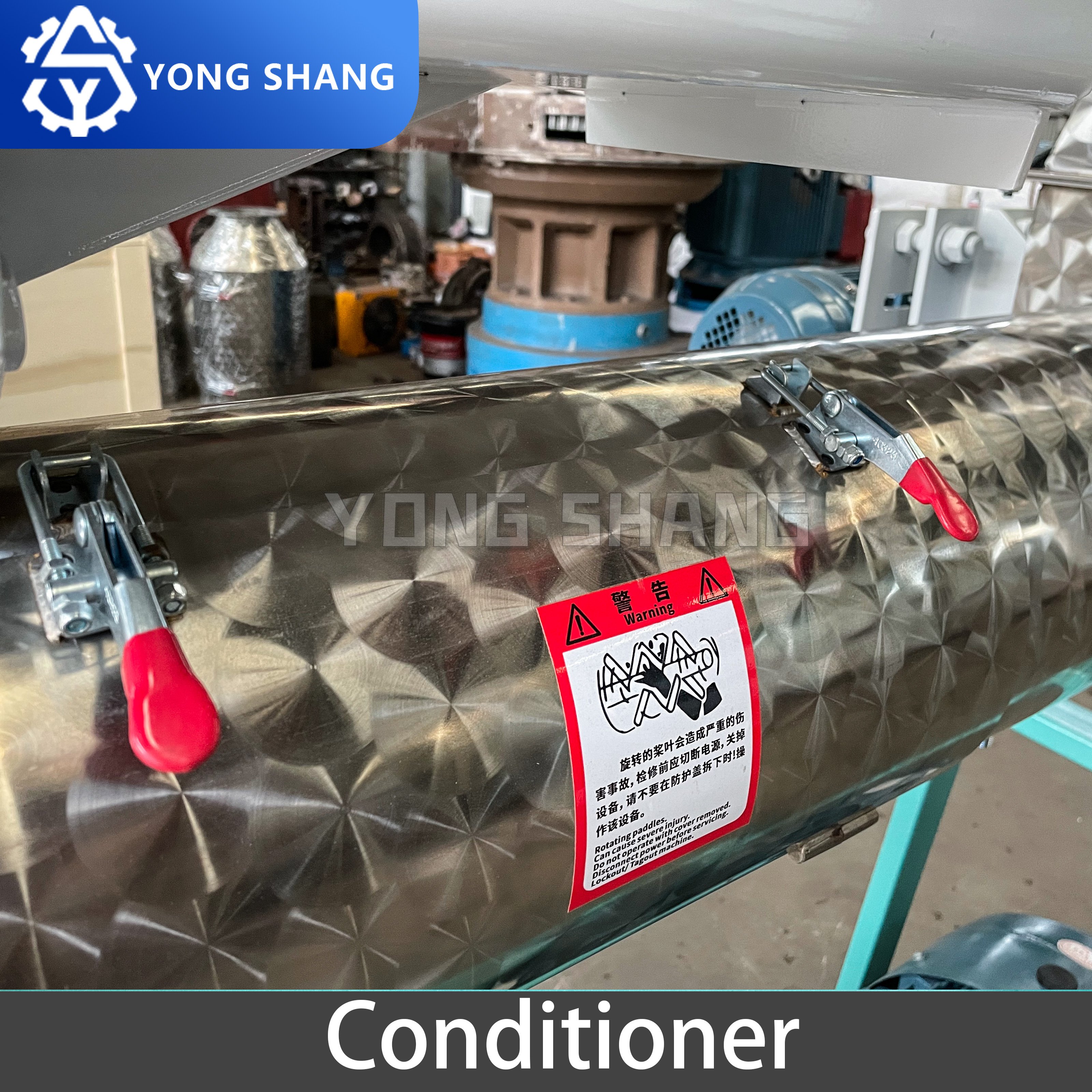 YS High-efficiency Chicken Duck Animal Feed Granulator Pellet Mill Ring Mold Granulator Feed Pellet Mill