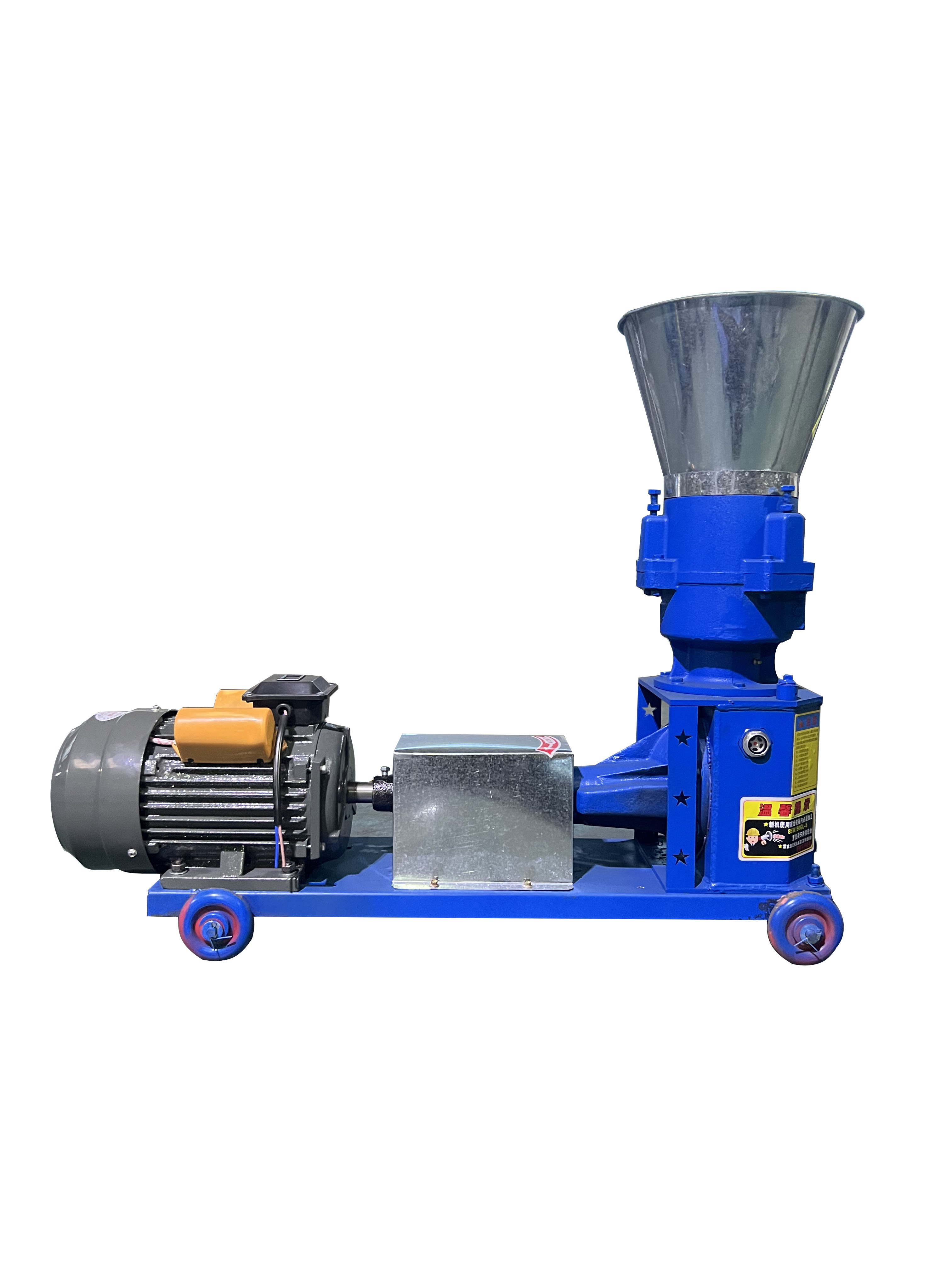 New Animal Roller Fertilizer Feed Making Machine Poultry Fish Processing Granulator Motor Flat Die Cattle Pig Chicken Wholesale