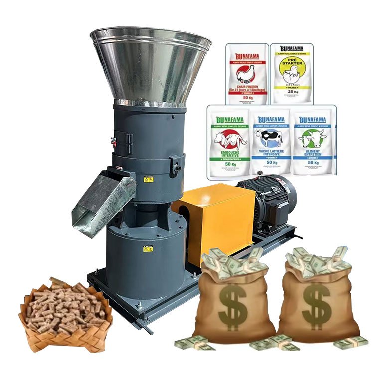 High Quality Animal Feed Granulator Press Roller Millstone Various Mill Matrices Animal Pellet Machine Spare Parts
