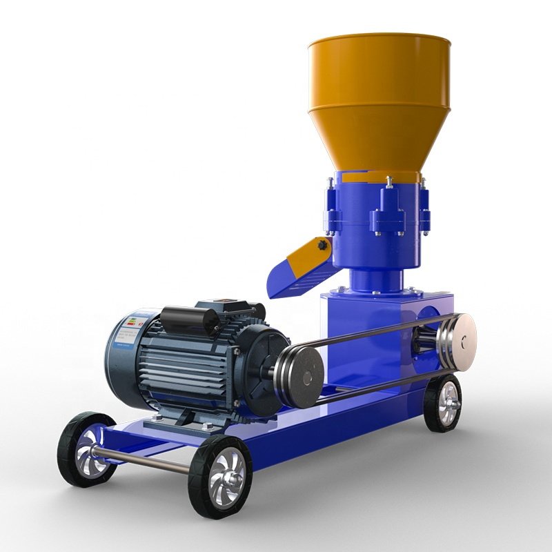 Cheap cattle chicken animal feed pellet machine Belt Driven Feed Pellet Making Machine pellet mill