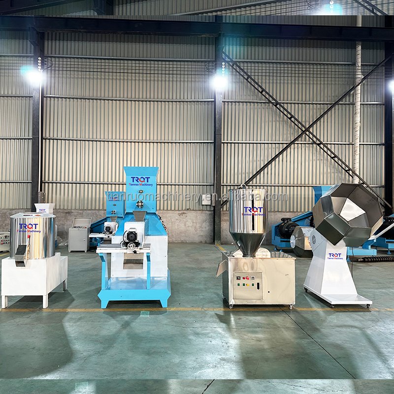 Pet dog food making machine Aquatic animal feed sinking shrimp food machine floating fish feed processing machine