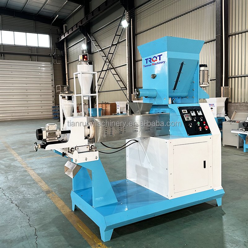 Pet dog food making machine Aquatic animal feed sinking shrimp food machine floating fish feed processing machine