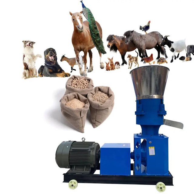 High Quality Poultry Feed Pellet Mill Granulator for Sale Efficient Chicken Feed Pellet Machine Animal Feed Pelletizer