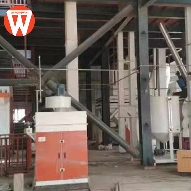 feed processing machines animal feed making line 10t/h animal chicken feed pellet production line