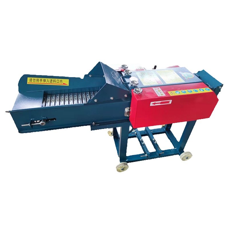 Agricultural Electric Fodder Silage Grinder Farm Portable Diesel Animal Feed Making Grass Straw Cutting Big Chaff Cutter Machine