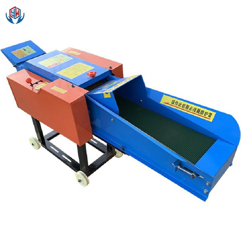 Agricultural Electric Fodder Silage Grinder Farm Portable Diesel Animal Feed Making Grass Straw Cutting Big Chaff Cutter Machine