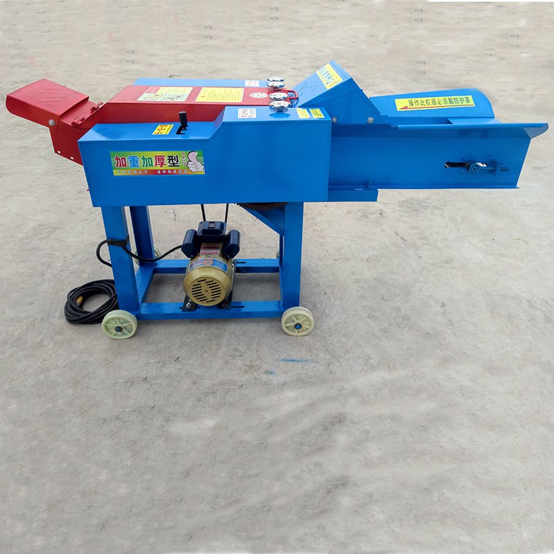 Agricultural Electric Fodder Silage Grinder Farm Portable Diesel Animal Feed Making Grass Straw Cutting Big Chaff Cutter Machine