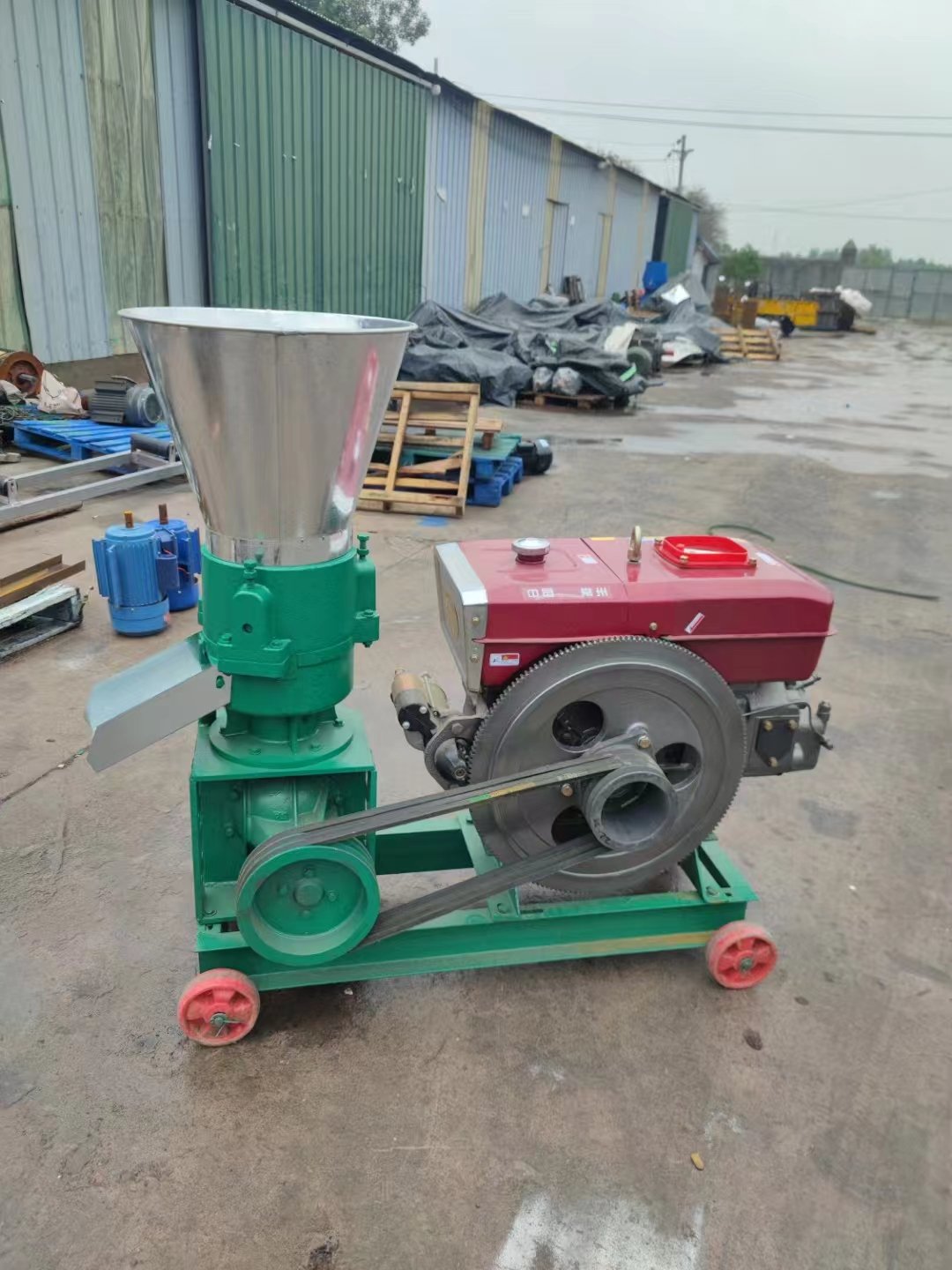 Animals Feed Pallet Maker Cat Floating Fish Feeds Pellet Making Machine Poultry Feed Processing Machinery