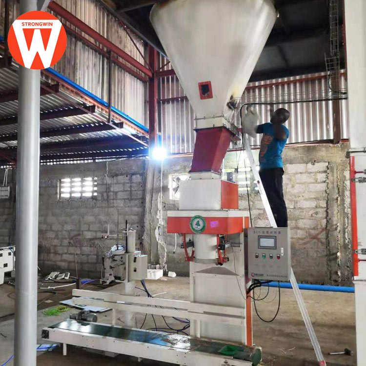 1.5-2.5t/h animal feed pallet machine manufacturing plant