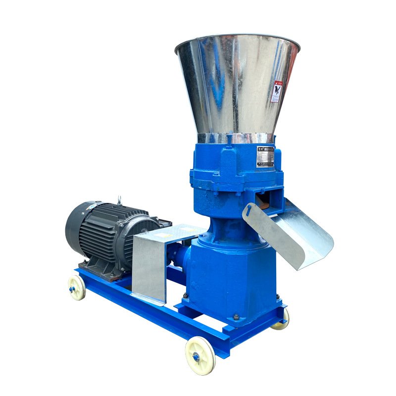 Feed processing machines pellet machines for animal feed poultry chicken fish feed pellet making machine 200 kg/h