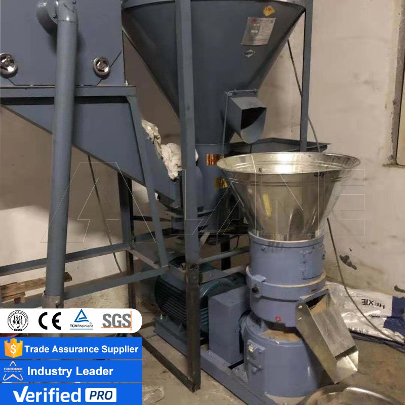 LANE 80-150KG/H Animal Feed Pellet Machine Poultry Pellet Feed Production Line Feed Processing Machines