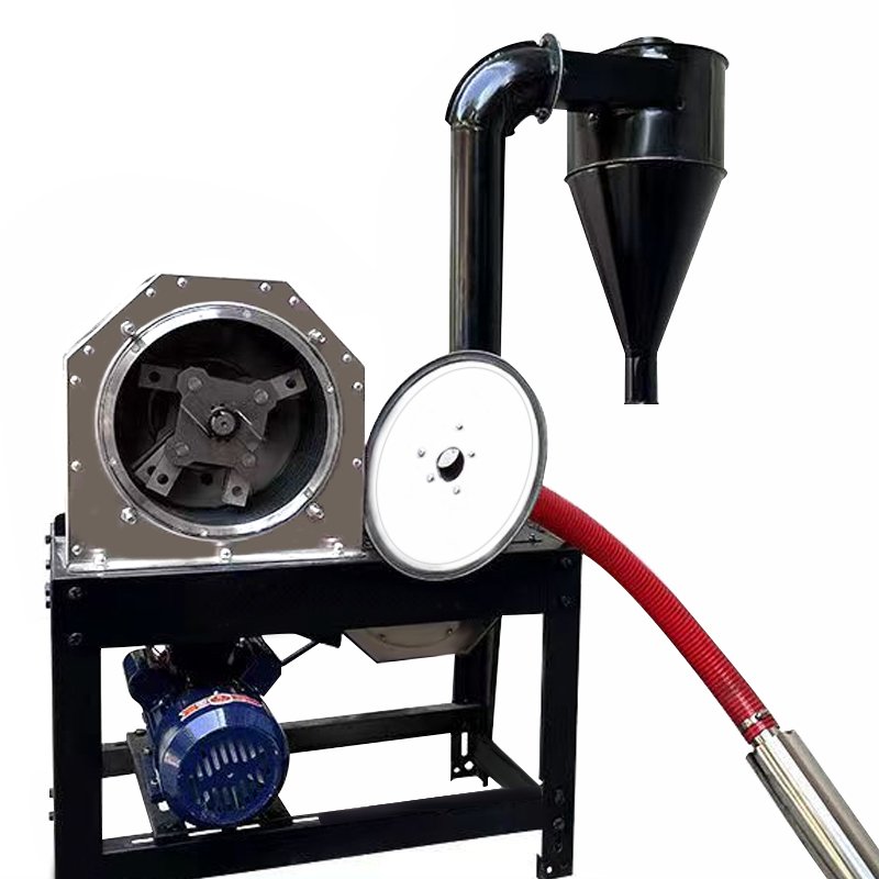 Animal feed hammer stainless steel self priming maize grinding mill forage corn crusher grain grinder machine 700 kg/h