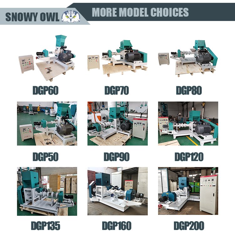 High Productivity Wet Food Extruders For Animal Feed Poultry Farm Fish Farm Plant Factory Core Motor Engine Maiz Raw Material