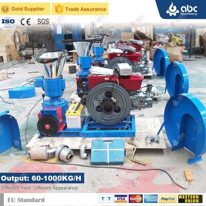 Cheap Flat Die Diesel/Electric/Pto Small Poultry Animal Feed Mill for Making/Processing Chicken,Cow,Pig,Livestock,Dairy,Rabbit