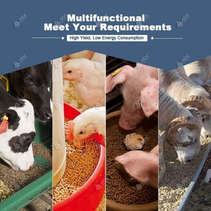 Cheap Flat Die Diesel/Electric/Pto Small Poultry Animal Feed Mill for Making/Processing Chicken,Cow,Pig,Livestock,Dairy,Rabbit