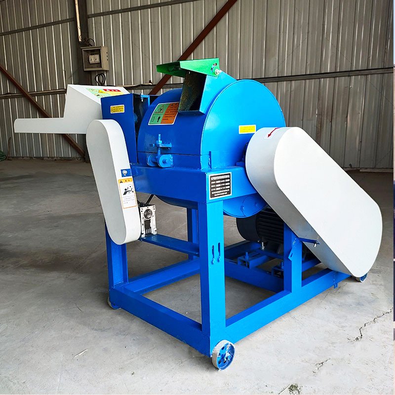 Feed Food Grass Rice Corn Wheat Straw Kneading Silage Chopper Chaff Cutter Machine Feed Straw Crusher for Cow Sheep Animal feed