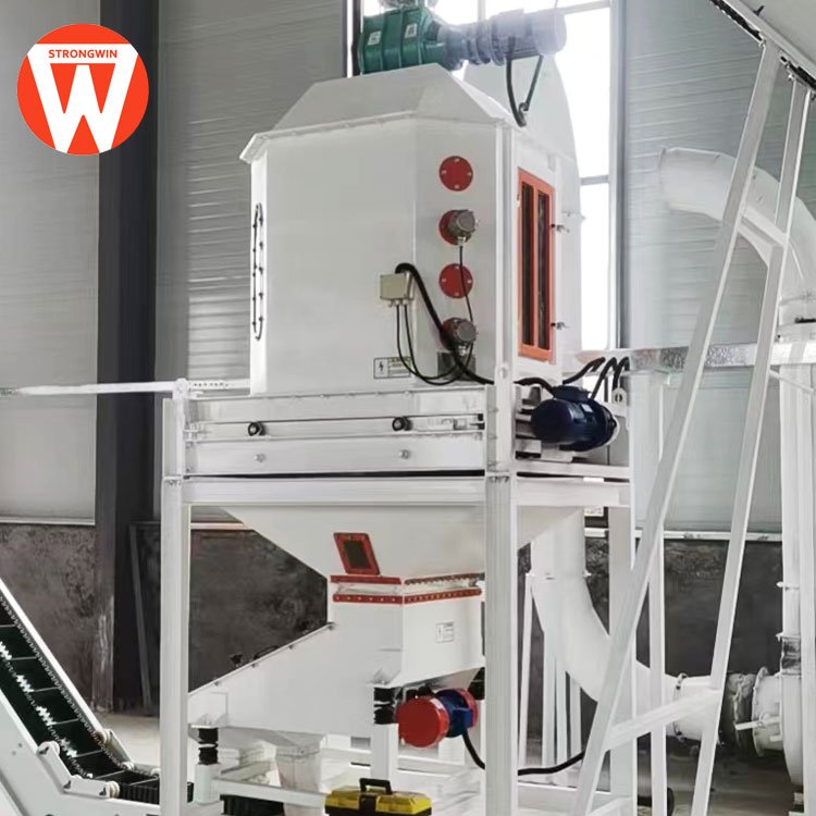 Automatic complete set animal feed pellet line machine to found a feed production factory