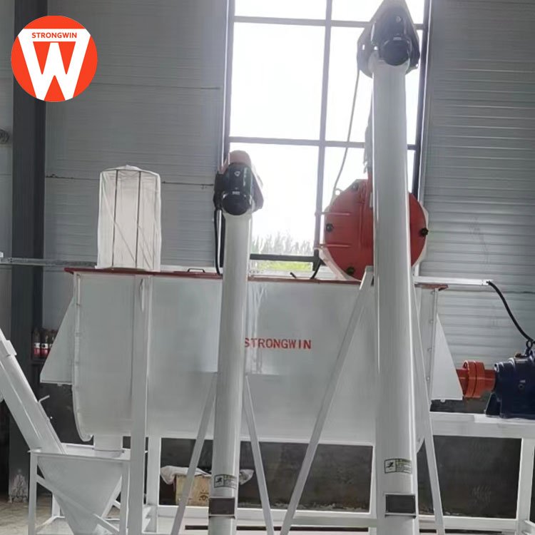 Automatic complete set animal feed pellet line machine to found a feed production factory