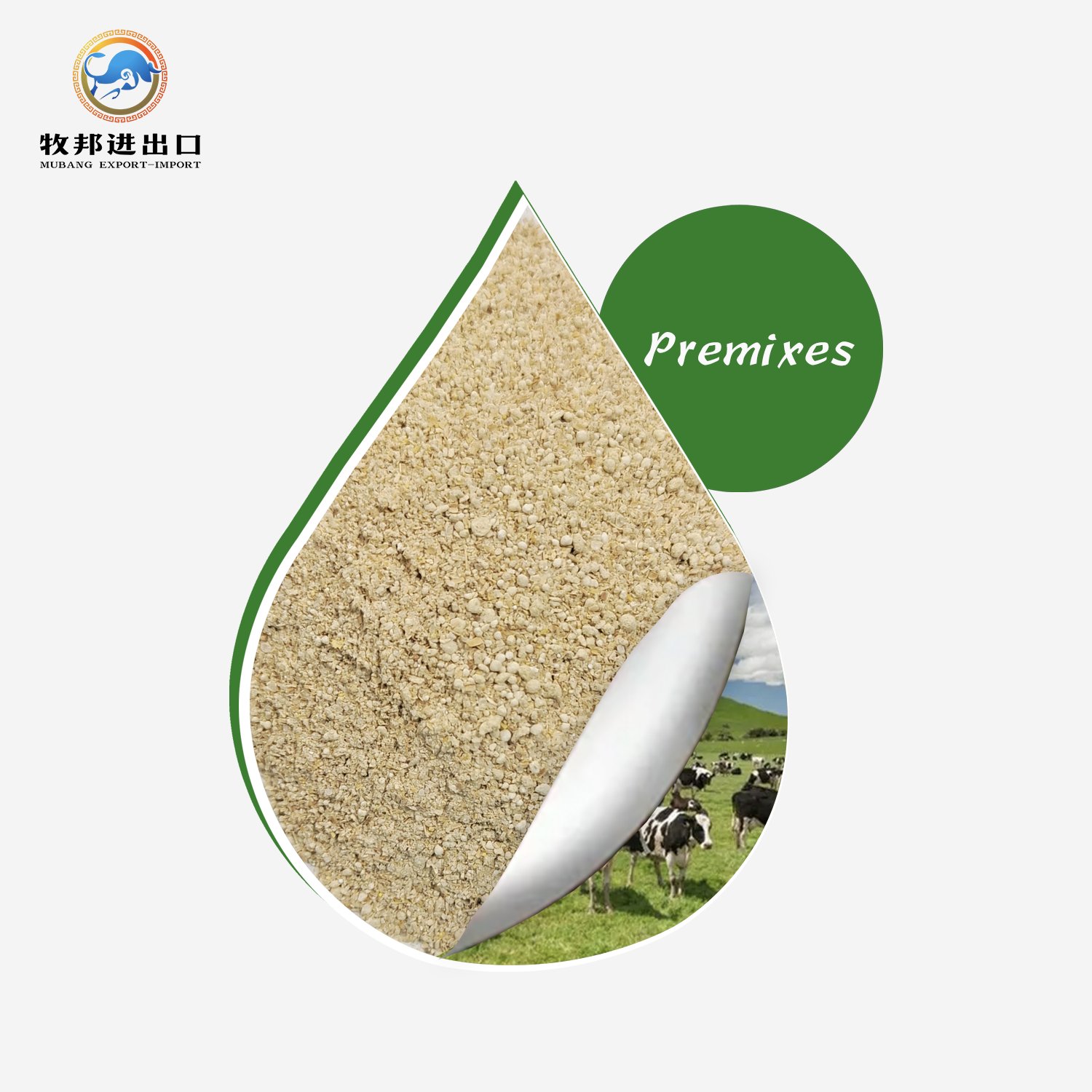 China manufacturer produces 5% Layer Maturity Premix feed poultry feed