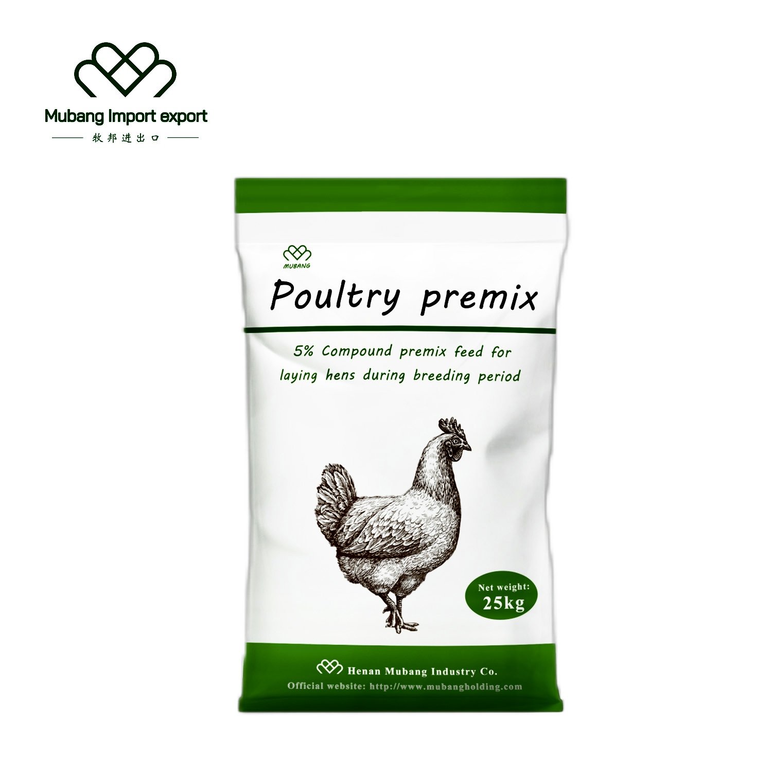 China manufacturer produces 5% Layer Maturity Premix feed poultry feed