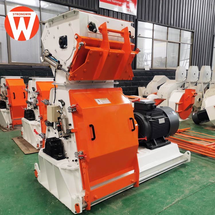 automatic SFSP fodder grinder machine livestock poultry animal feed grinder feed hammer mill