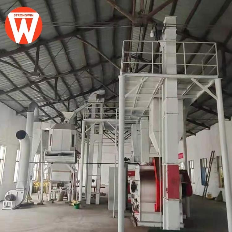 farm equipment automatic animal chicken feed production line machine animal feed pellet produce line