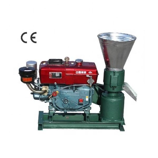 Farms use household small pelletizer fish poultry livestock animal feed pellet machine mill for poultry livestock granulator