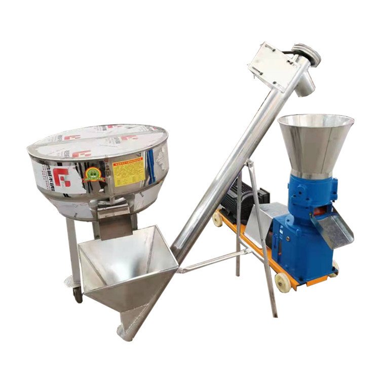 Farms use household small pelletizer fish poultry livestock animal feed pellet machine mill for poultry livestock granulator