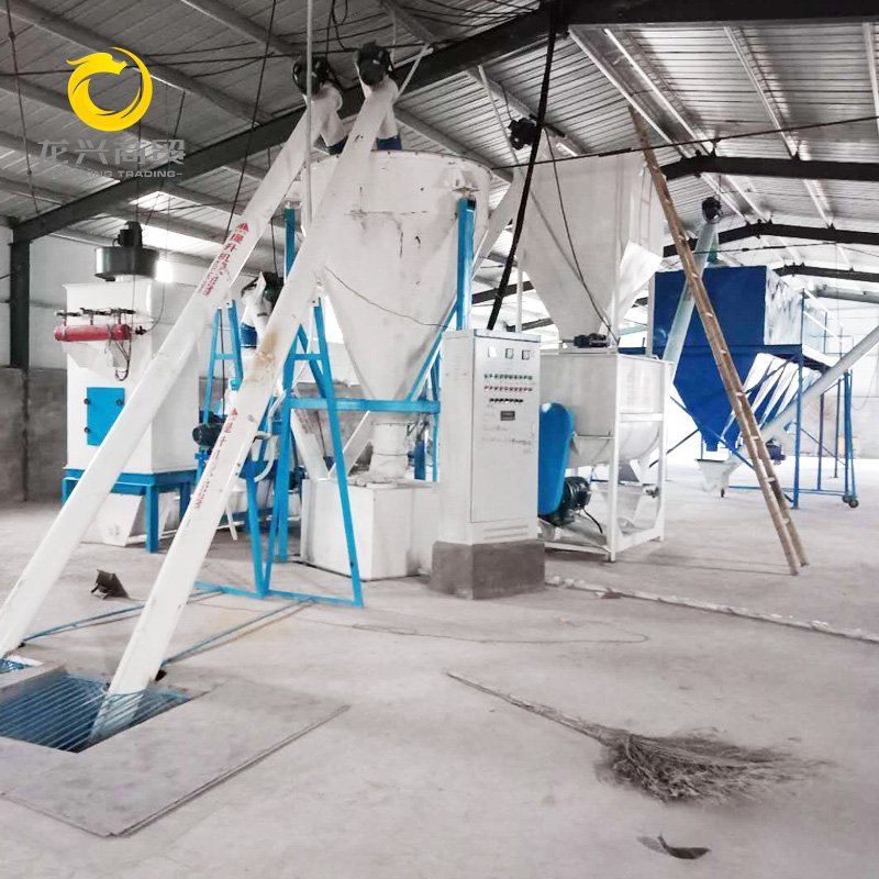 Easy operation animal feed manufacturing equipment/poultry feed pellet production business plan