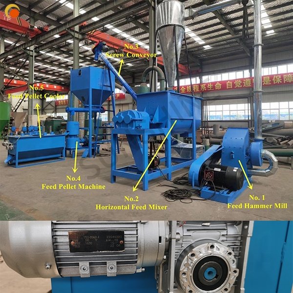 Large capacity animal feed counter flow cooler machine / poultry feed pellets cooling machine feed cooler