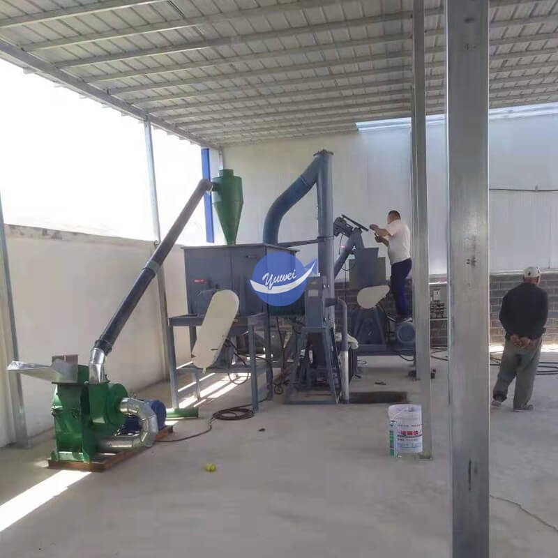10T/H Automatic Animal Feed Pellet Production Line/Pellet Mill Plant for Animal Feed Pellet Making