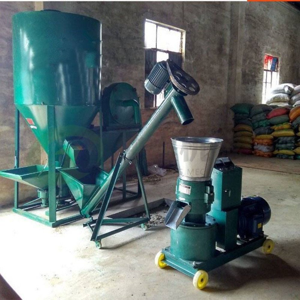 Animal Feed Processing Machine Animal Feed Barley Pellet Press Machine For Cattle Rabbit Sheep Horse