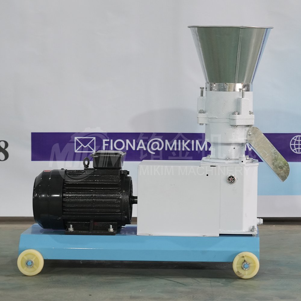 2024 Professional Flat Die Wood Pellet Chicken Feed Making Machine Hot Sell for Home Use Plant Livestock Factory Industries