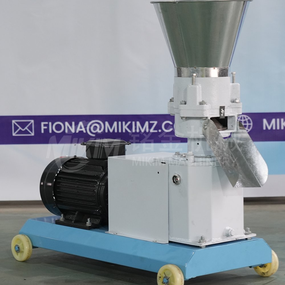 2024 Professional Flat Die Wood Pellet Chicken Feed Making Machine Hot Sell for Home Use Plant Livestock Factory Industries