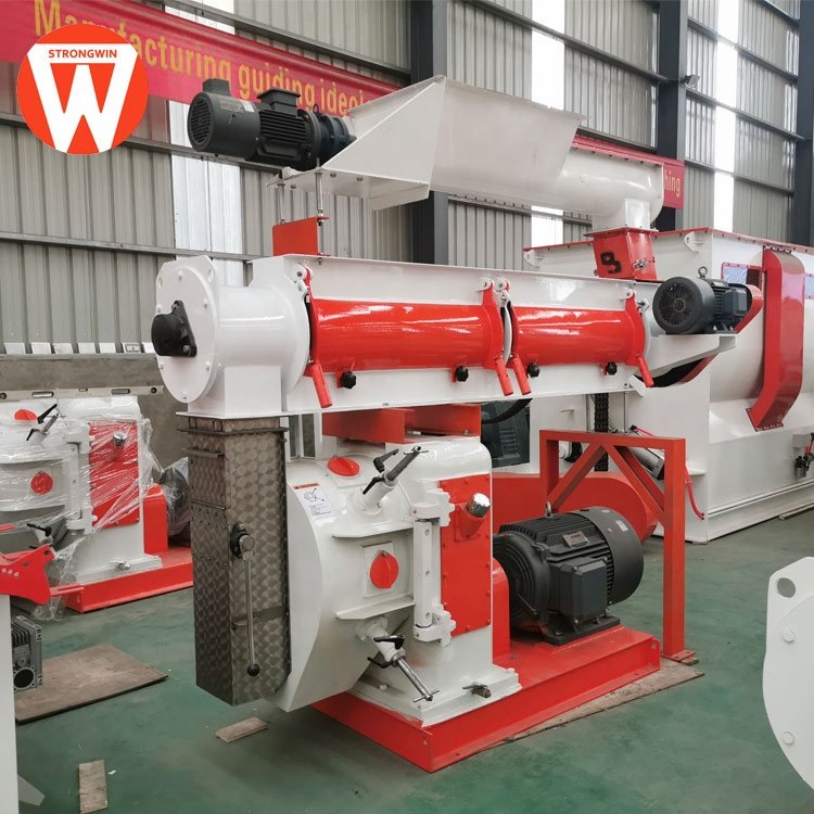 Henan Reliable supply SZLH 420 animal feed pellet mill for sale