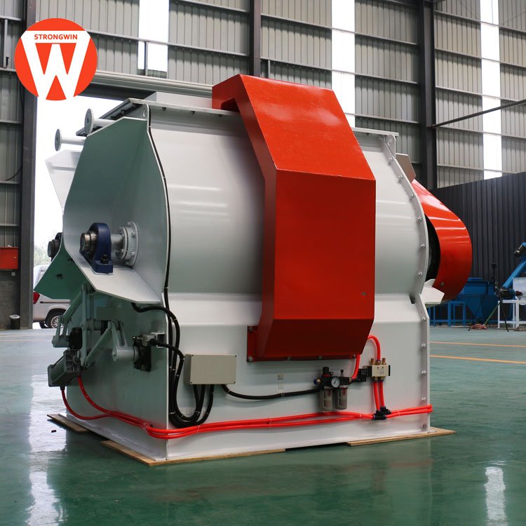 Animal feed double shaft paddle mixer price
